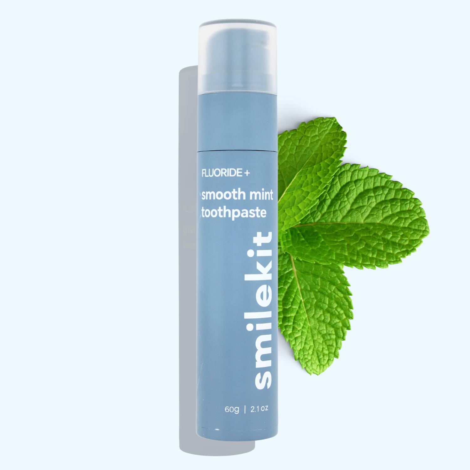 Geschmackliche Zahnpasta Puremysmile mit Minze Aroma von Smilekit