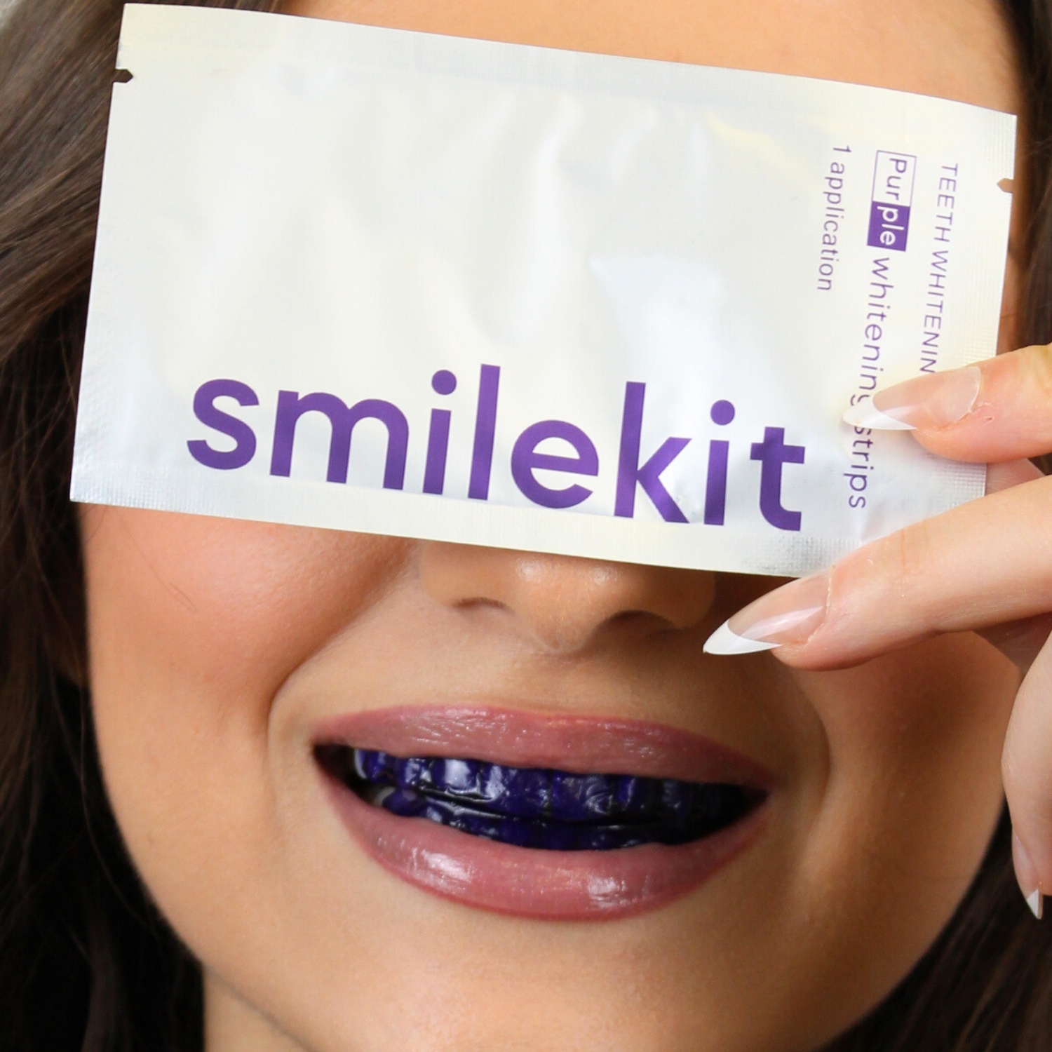 Farbkorrektur - Zahnstreifen