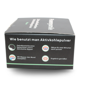 Aktivkohle (mit Bambus-Zahnbürste als Geschenk)