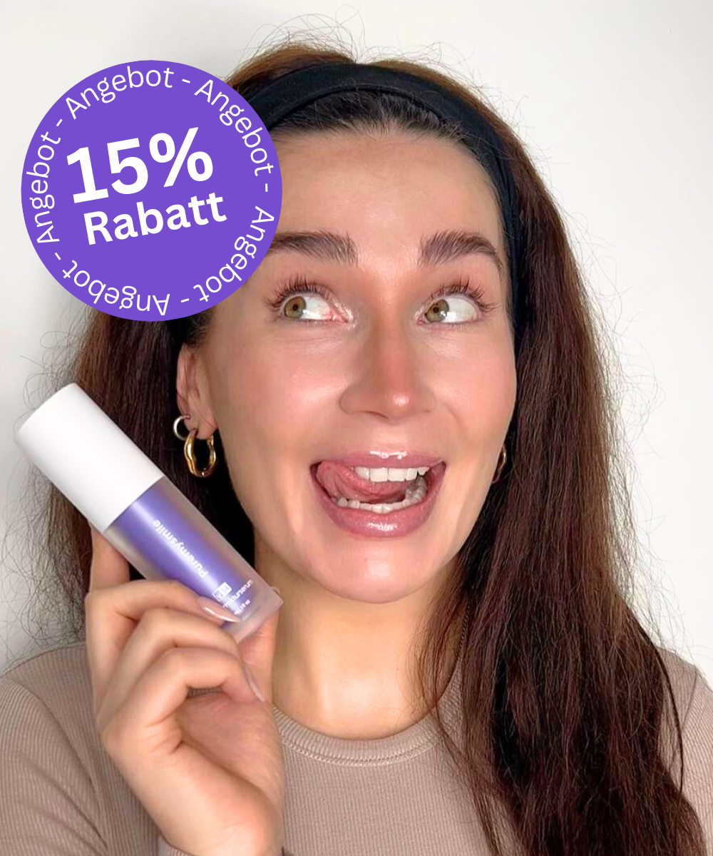 Puremysmile Creator lächelt mit Farbkorrekturserum. 15% Rabatt Angebot