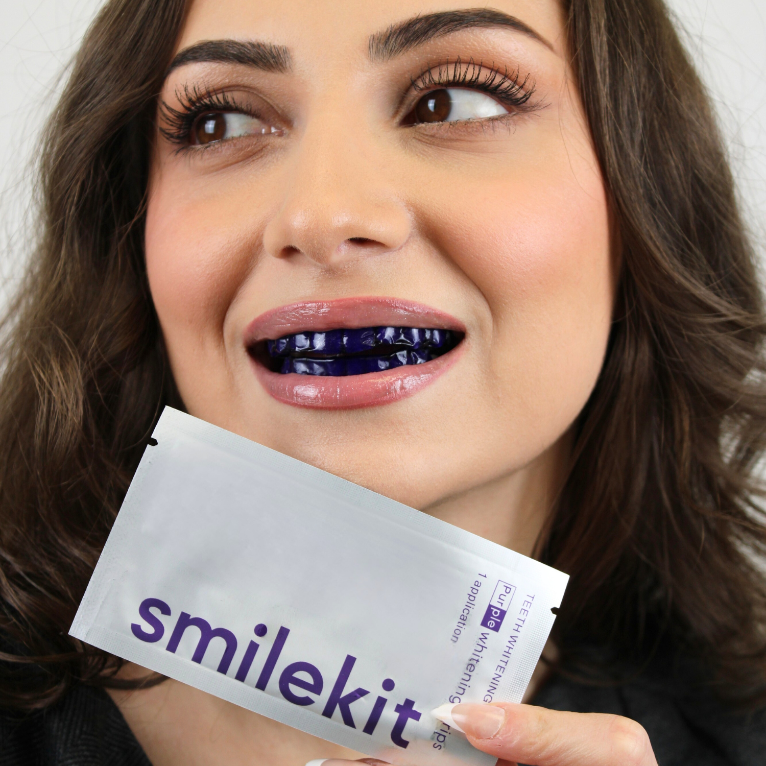 Farbkorrektur - Zahnstreifen